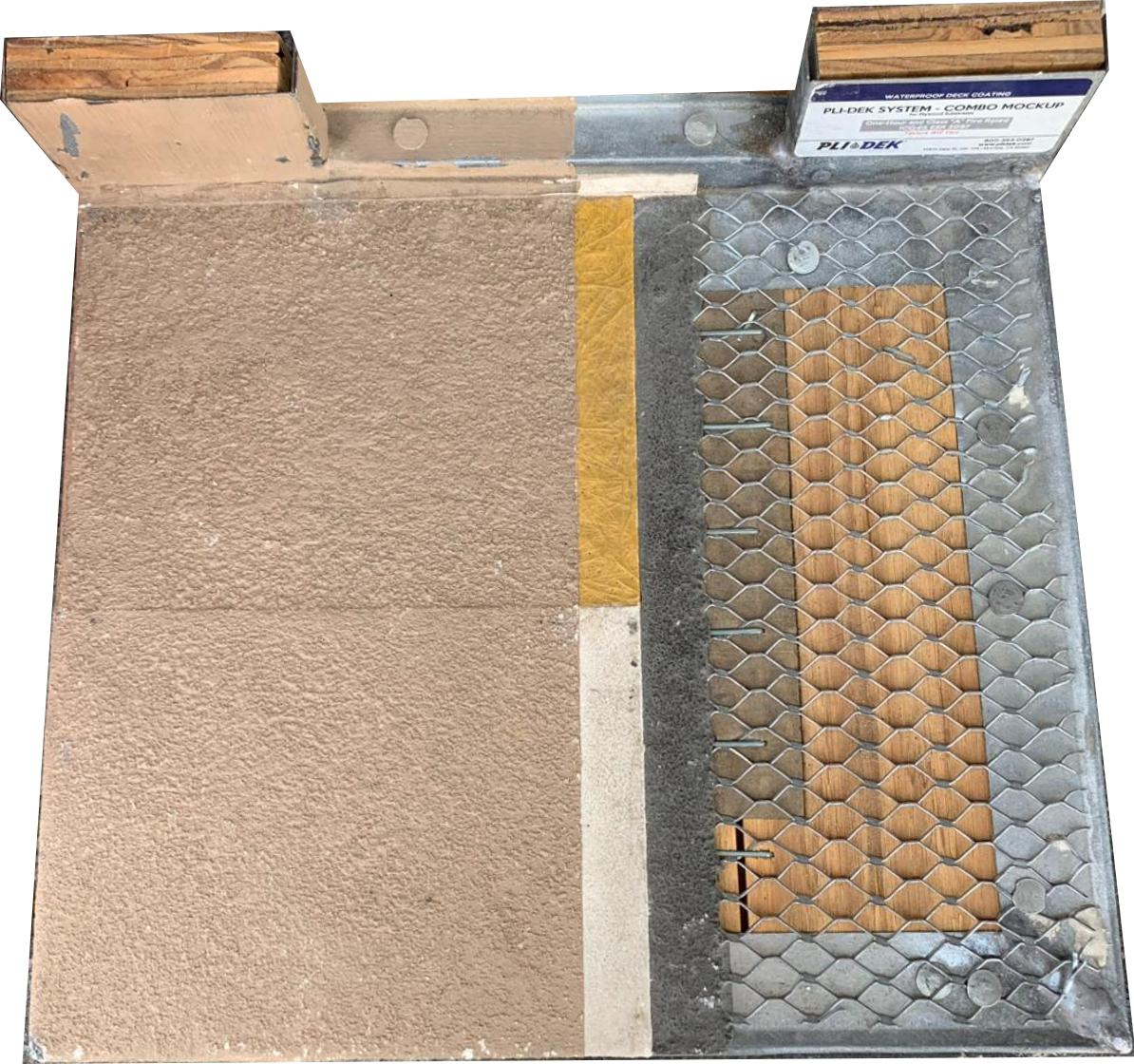 Walk deck repair Arizona using Plidek and Polycoat systems